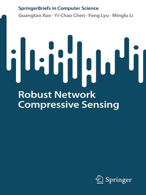 cover image of Robust Network Compressive Sensing